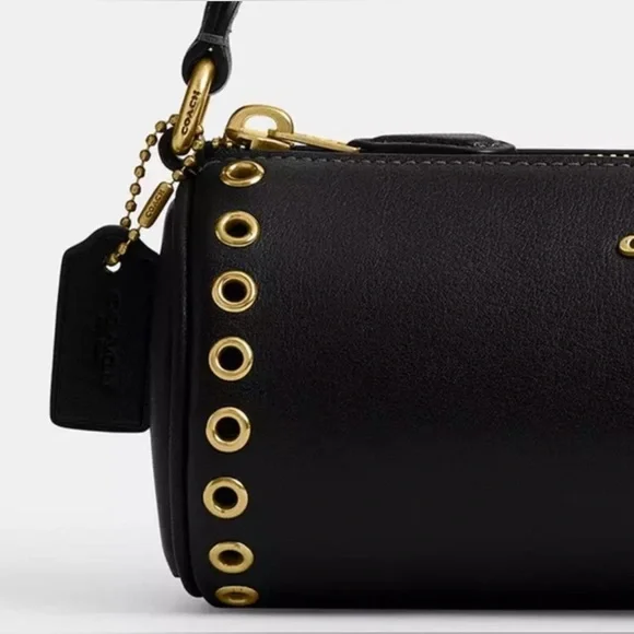 Coach Nolita Mini Barrel Bag with Gold Groments - Picture 2 of 13